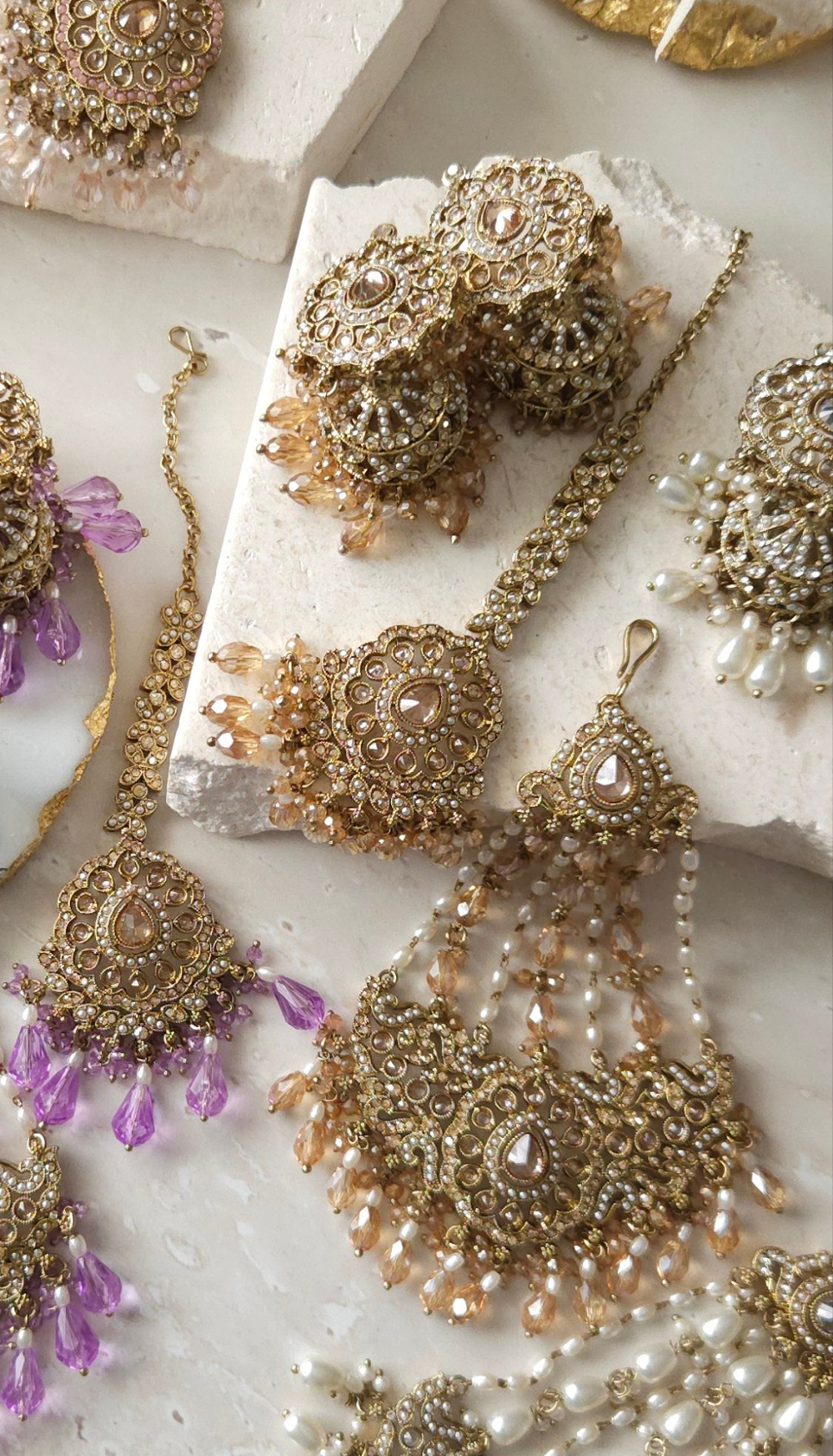 Jas earring passa set - Gold