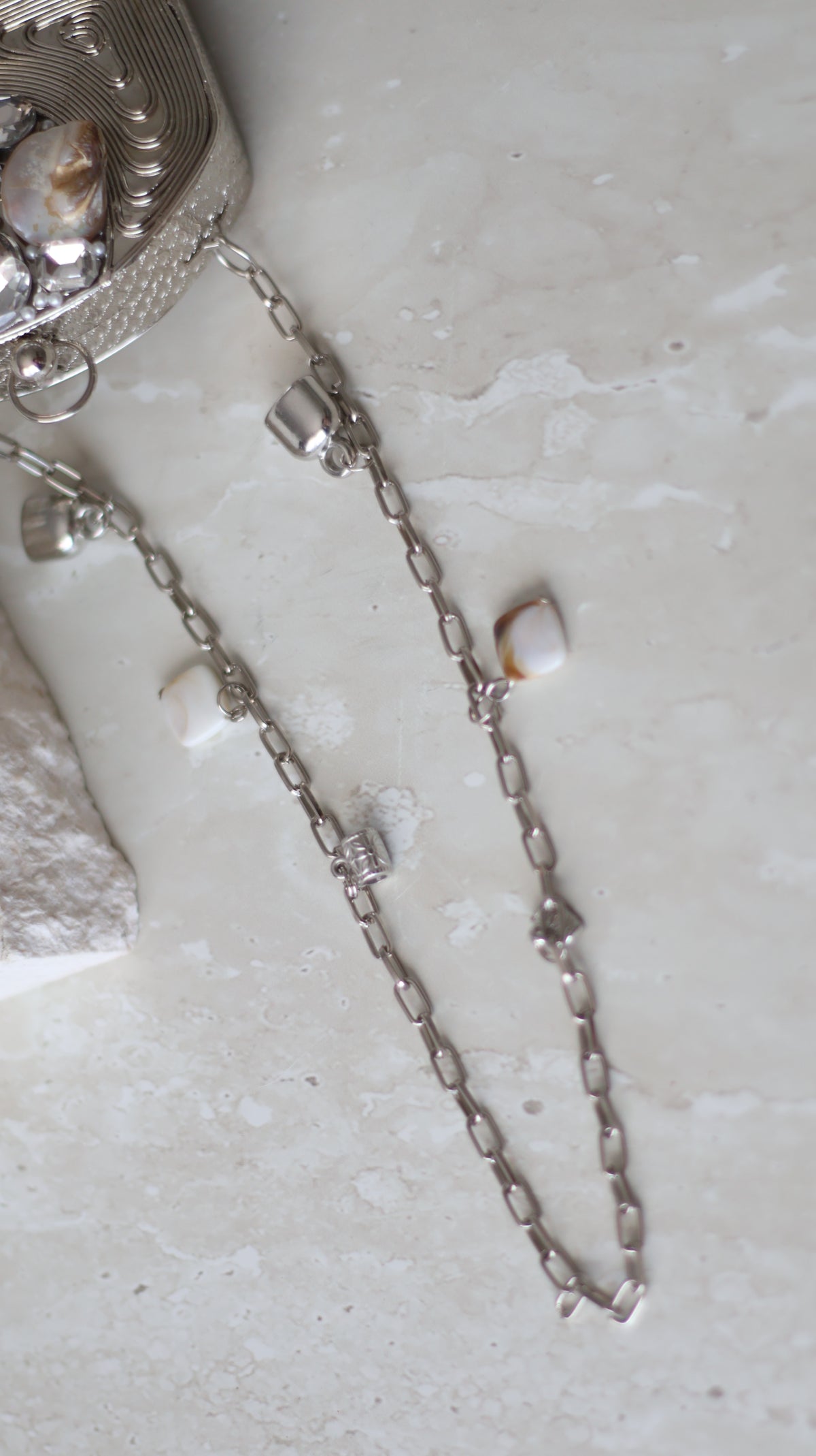 Mahi clutch - Silver
