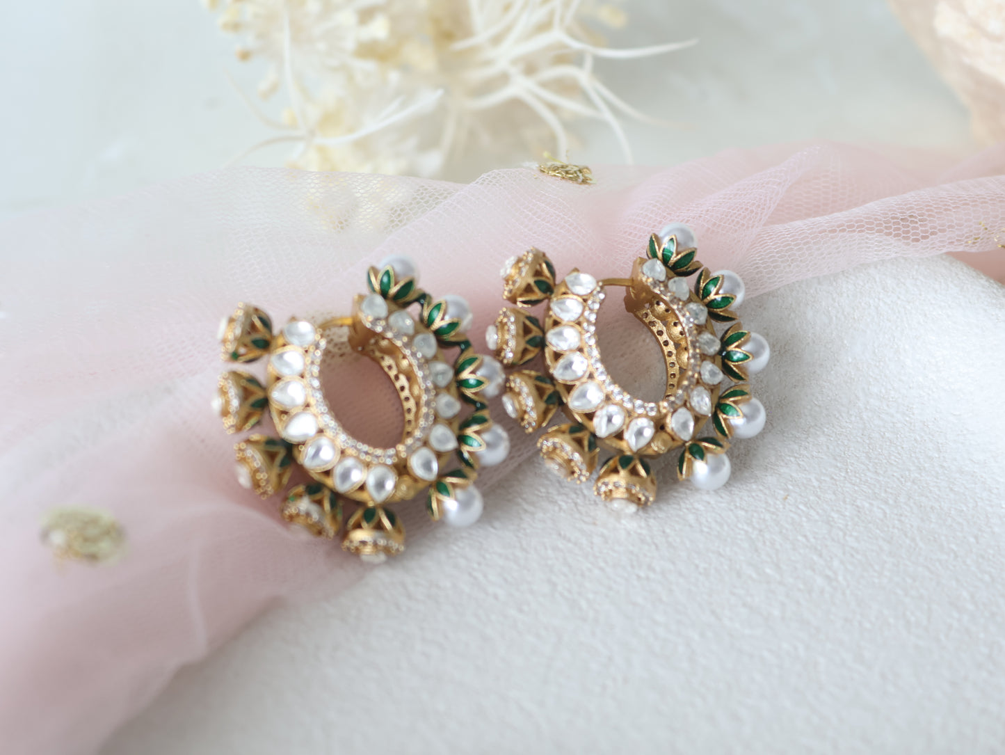 Nadia earrings - Green