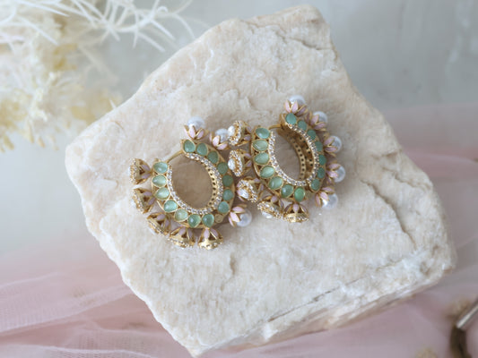 Nadia earrings - Light Pink