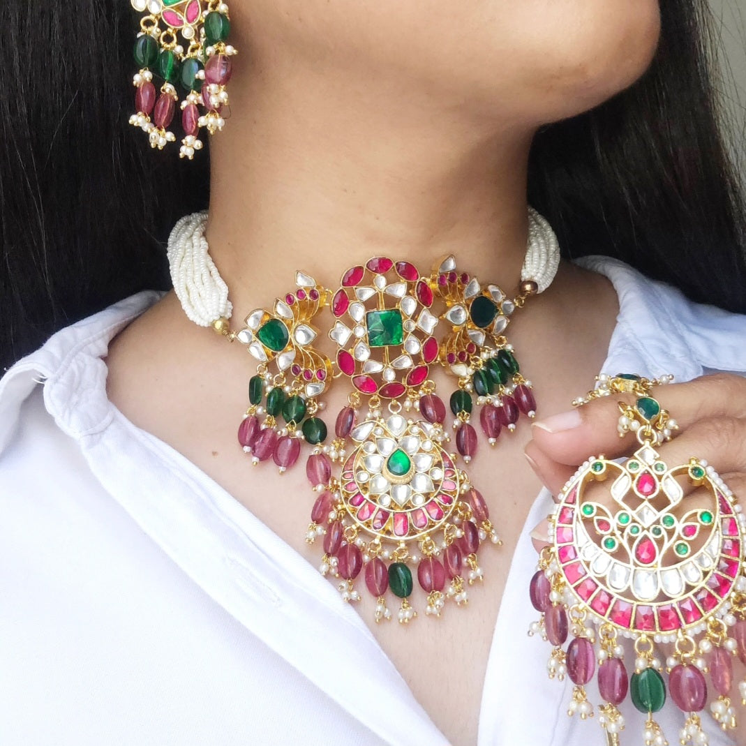 Shehnaaz necklace set
