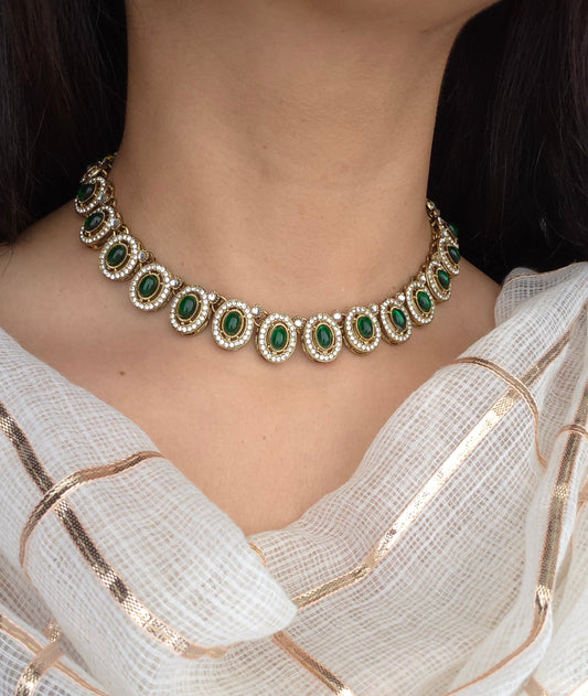 Alisha Necklace - Green