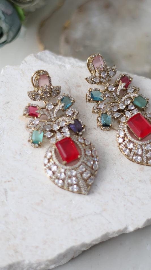 Avni earrings - Pink