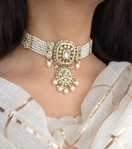 Aaliya necklace set - Green