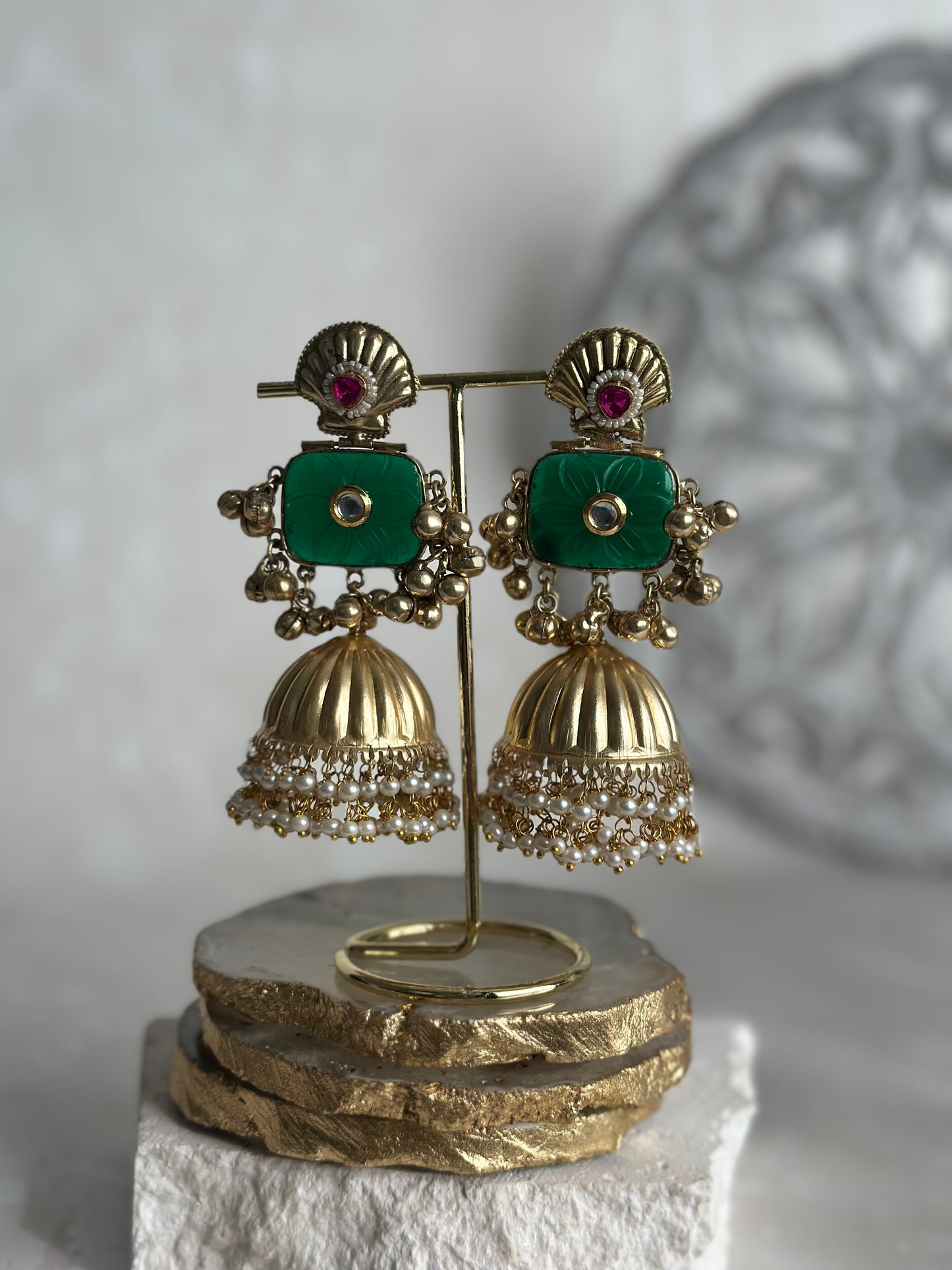 Nara earrings - Green
