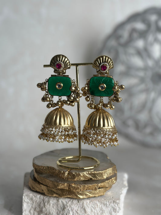 Nara earrings - Green