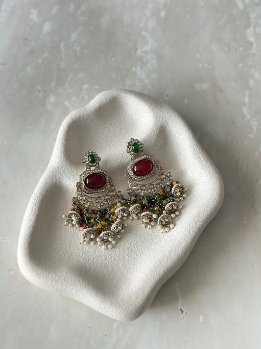 Jaanvi earrings - Multi colour
