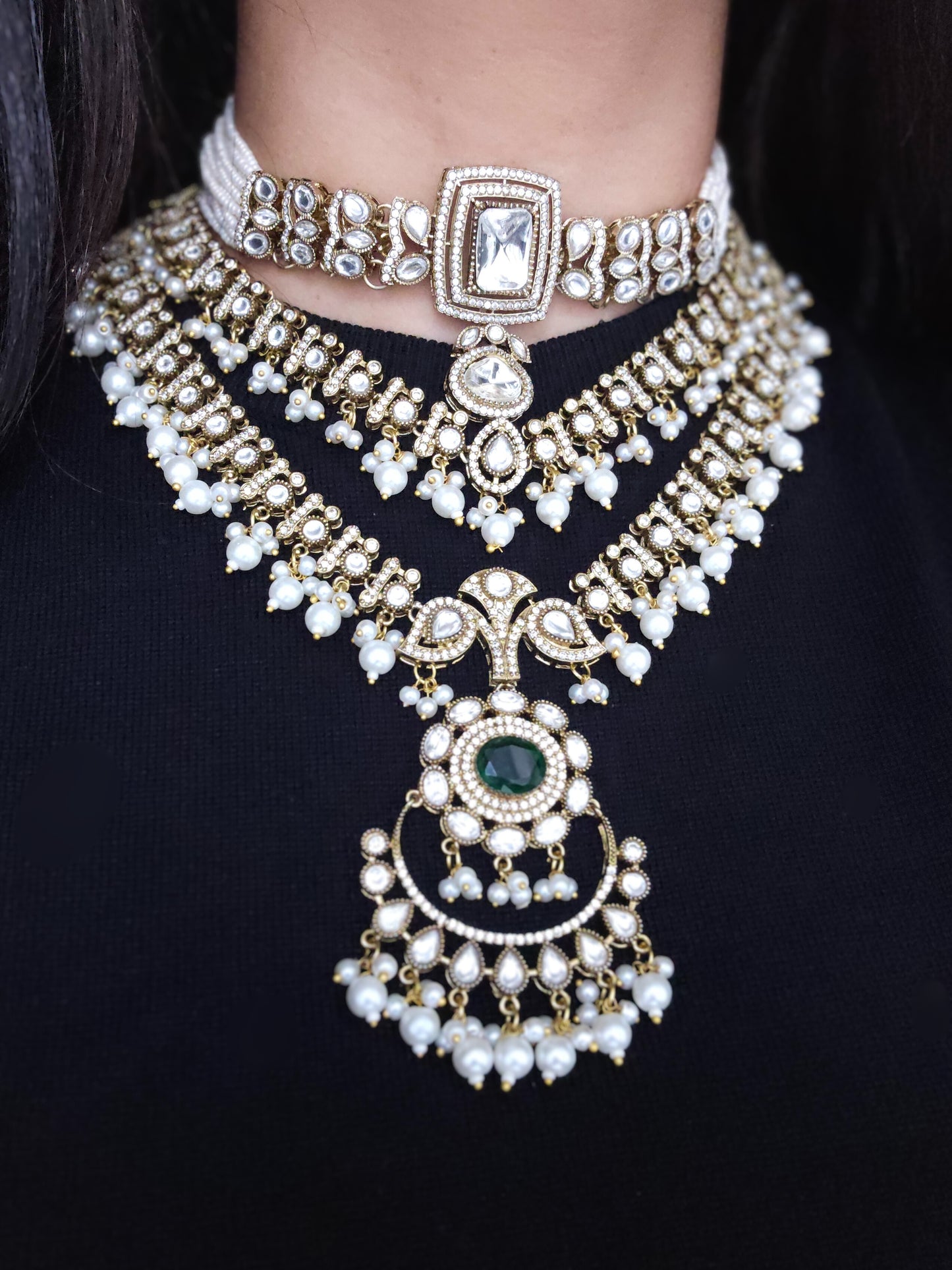 Rupali necklace set