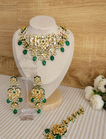 Rihana necklace set with tikka