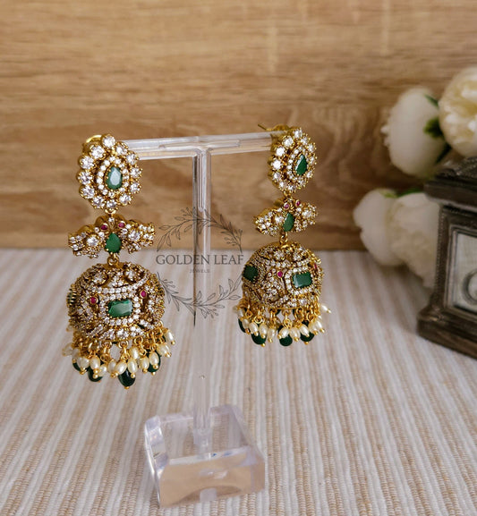 Pakeeza Jhumka Earrings