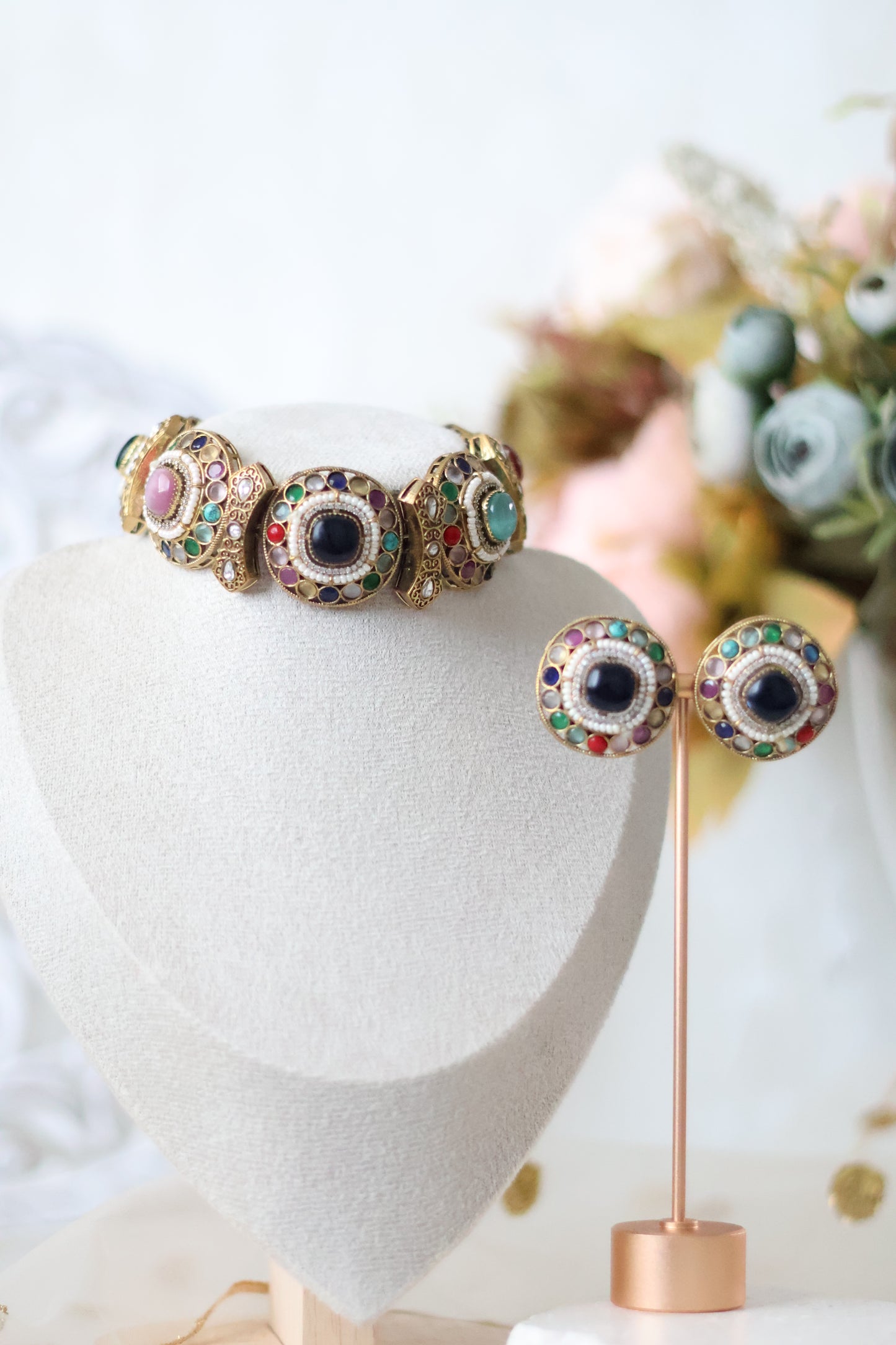Saanvi necklace set - Multi