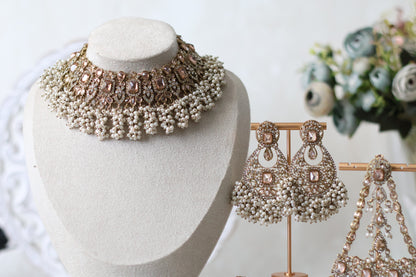 Husan Necklace set - Gold