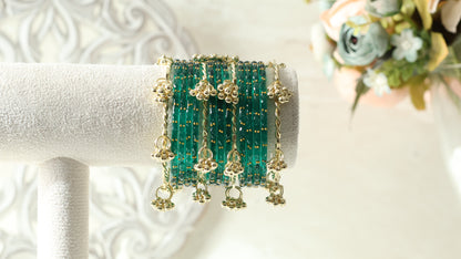 Kashmiri Bangles - Teal