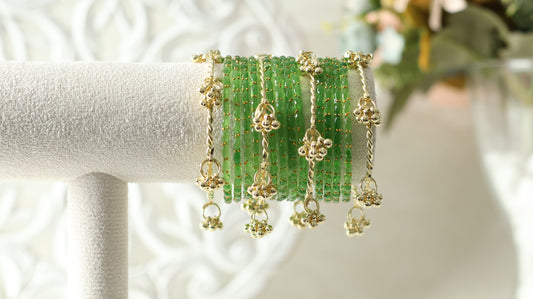 Kashmiri Bangles - Green
