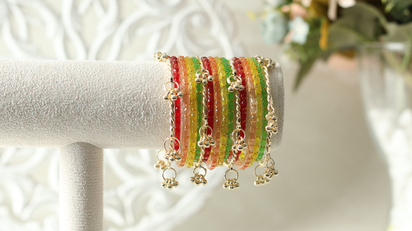 Kashmiri Bangles - Multicolour