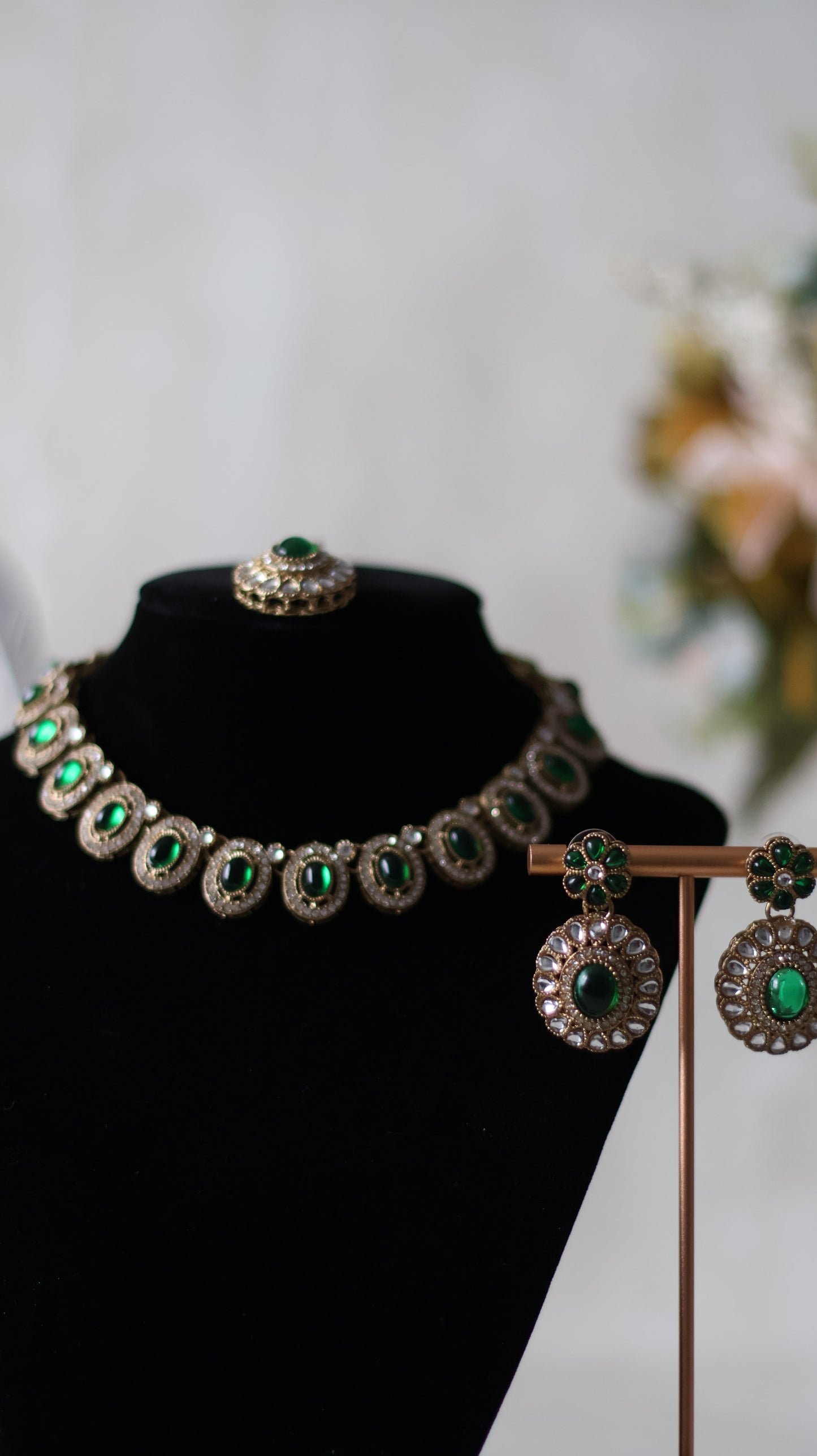 Alisha Necklace - Green