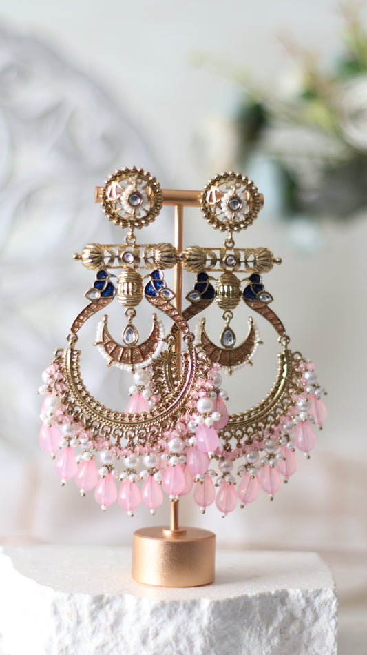 Laila earrings - Pink