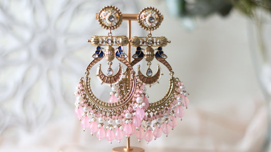 Laila earrings - Pink