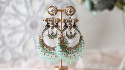 Laila earrings - Mint