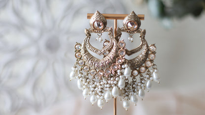 Tara earrings - White