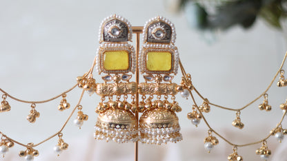 Hafsa earrings - Mustard