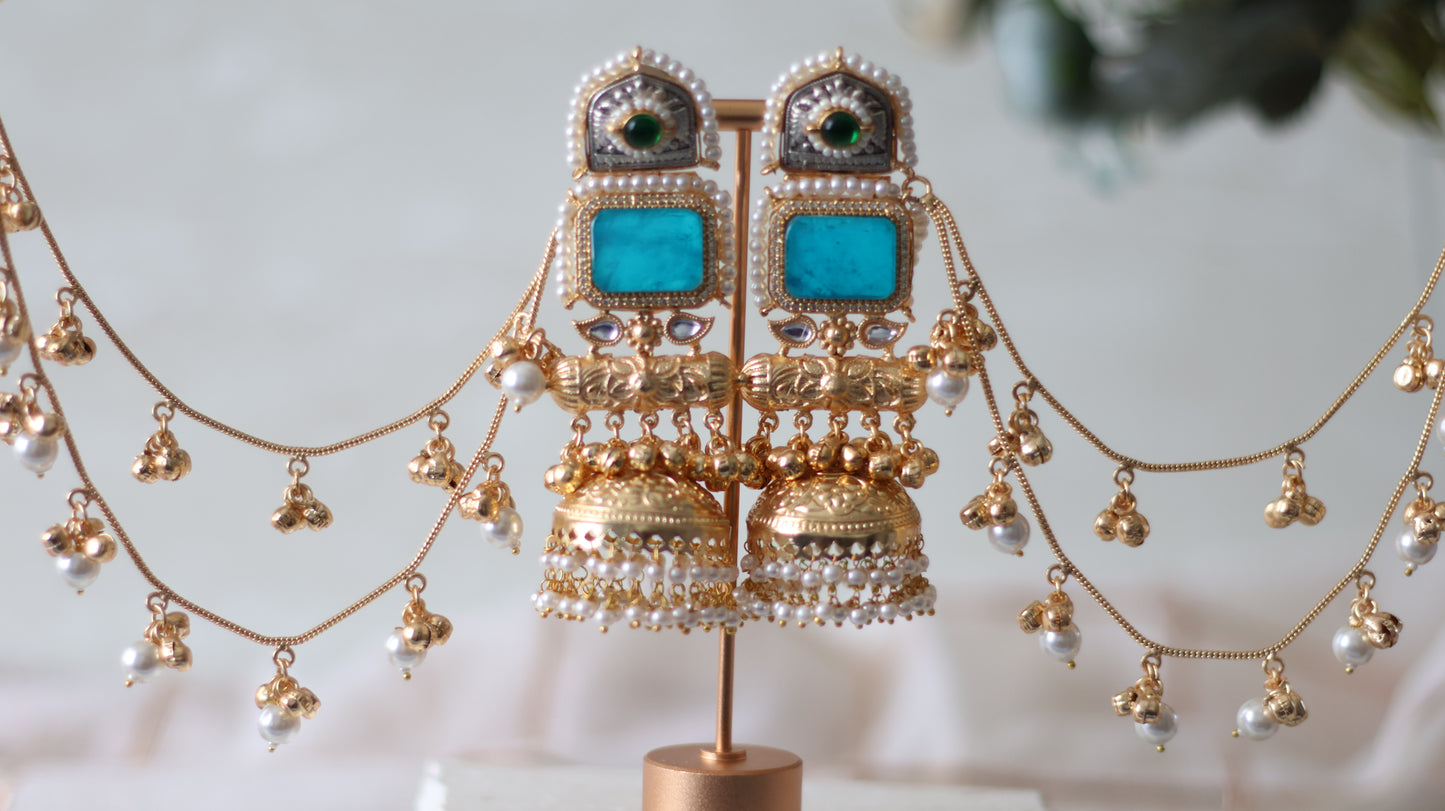 Hafsa earrings - Firoza