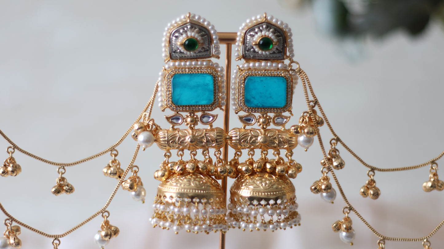 Hafsa earrings - Firoza