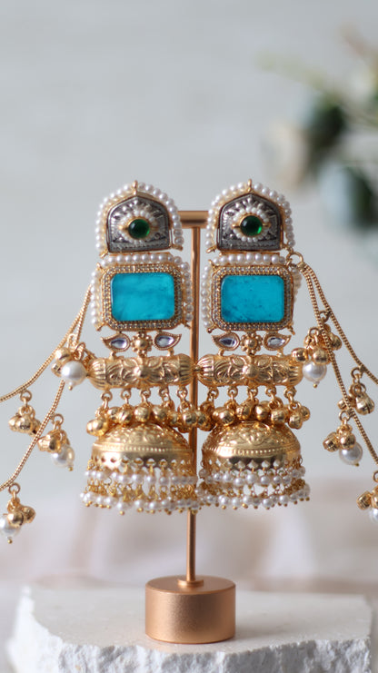 Hafsa earrings - Firoza