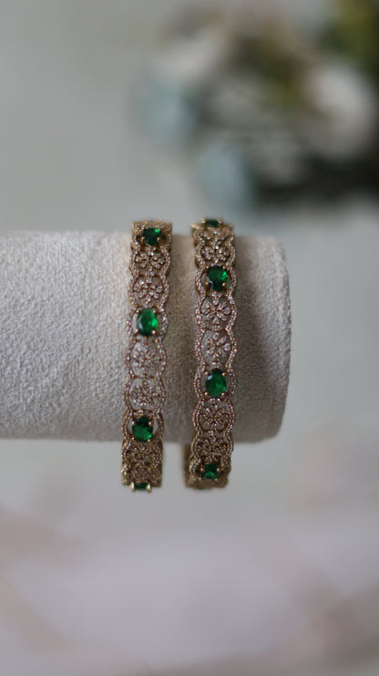 Zuba bangles - Green