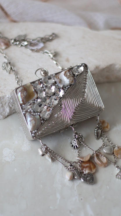 Ruma clutch - Silver