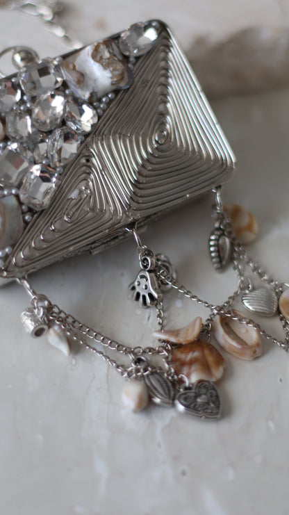 Ruma clutch - Silver