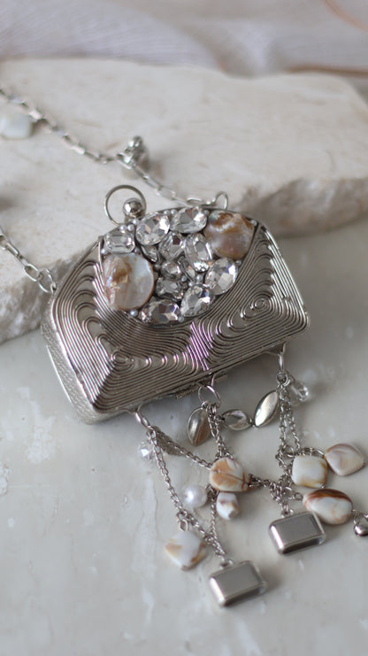 Mahi clutch - Silver