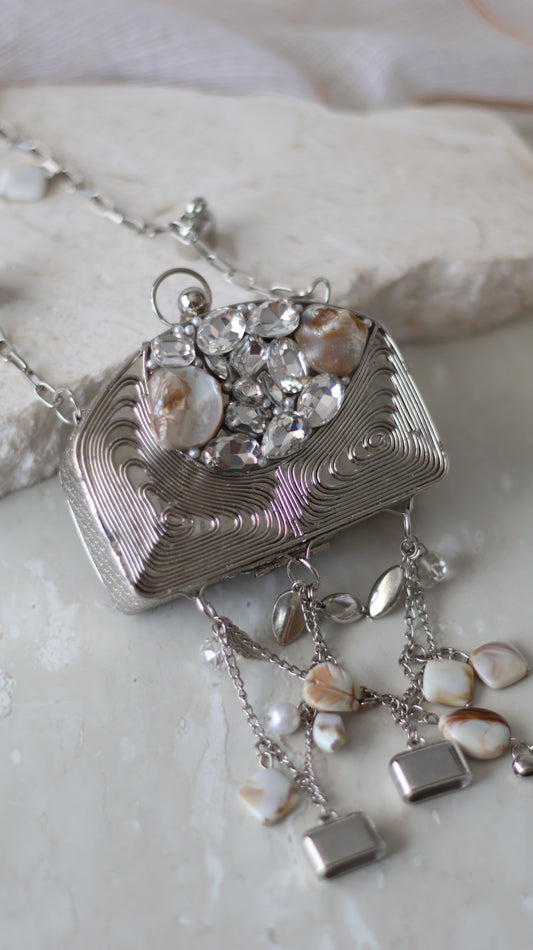 Mahi clutch - Silver