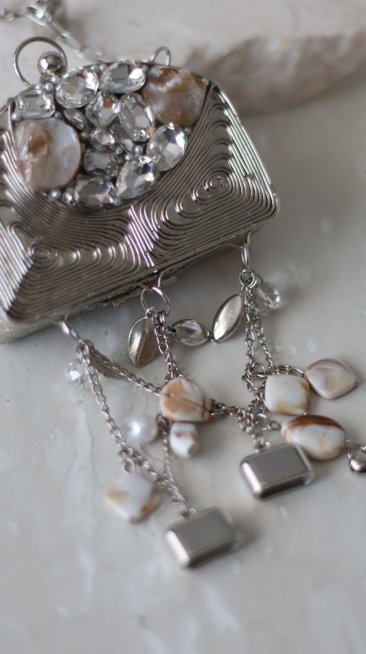 Mahi clutch - Silver