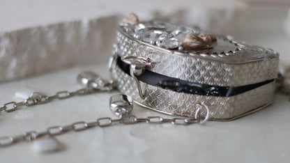 Mahi clutch - Silver
