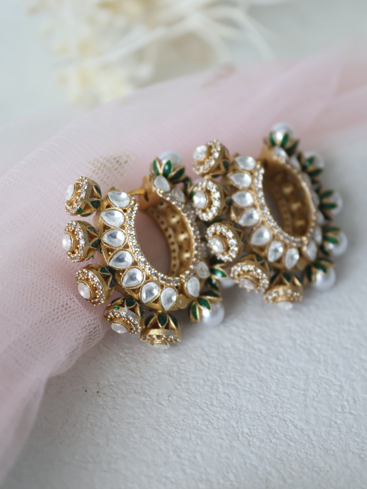 Nadia earrings - Green