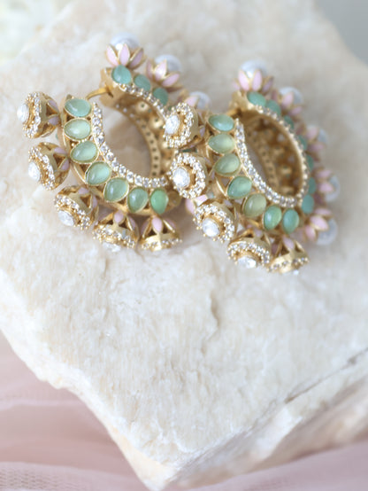 Nadia earrings - Light Pink
