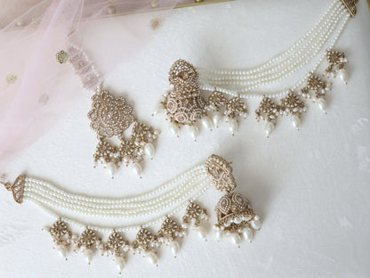 Kiara earring tikka set
