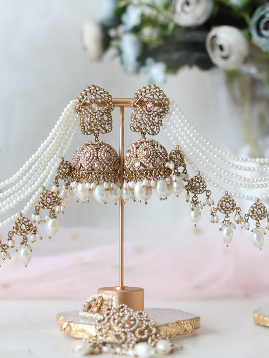 Kiara earring tikka set