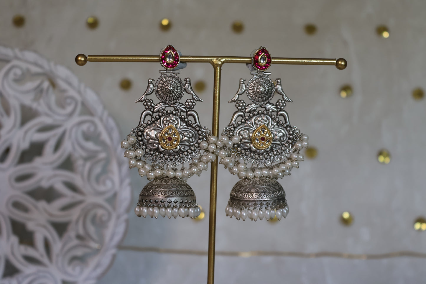 Sumi earrings - Hot Pink