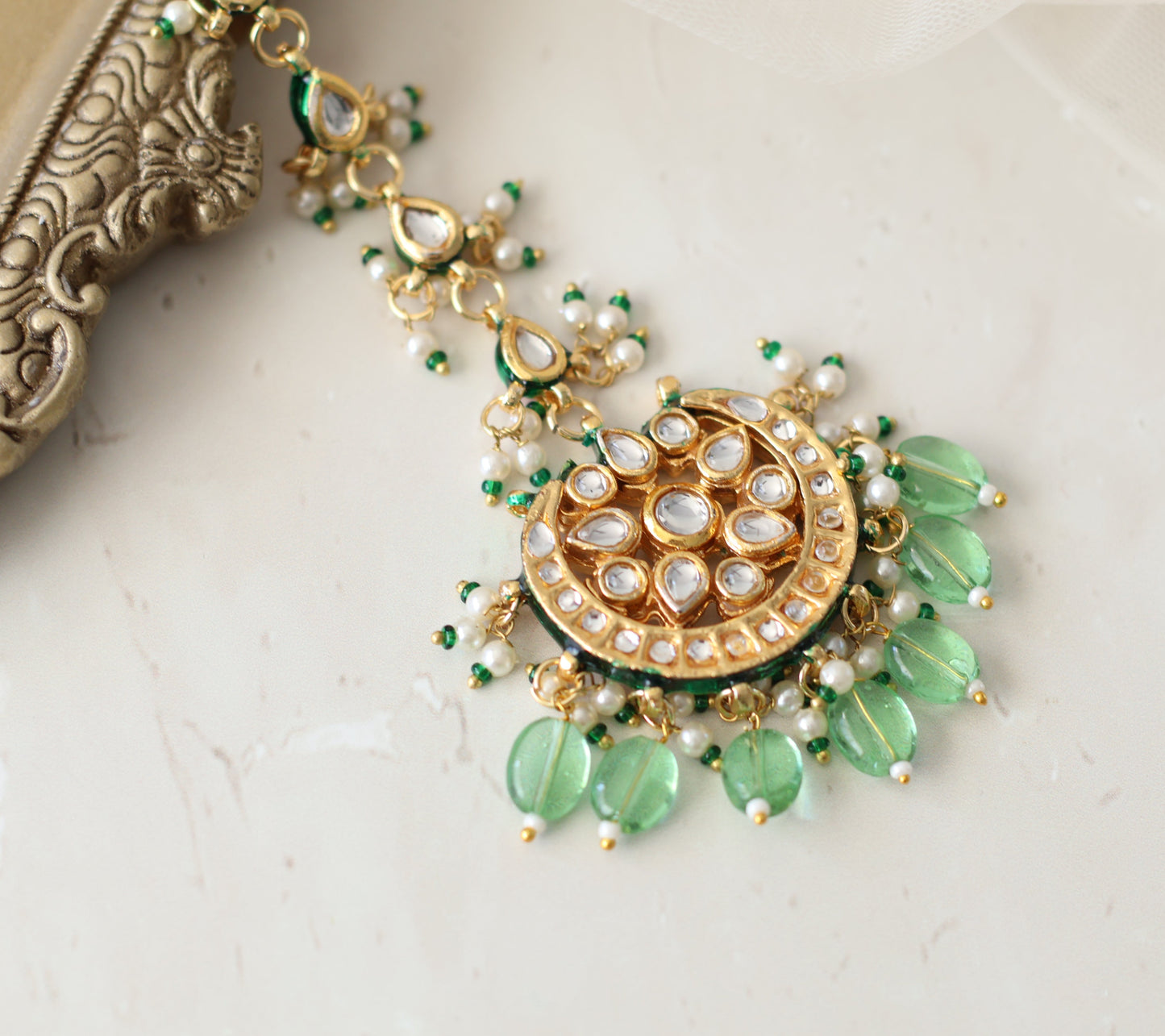Kundan tikka - Mint