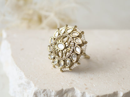 Meher ring - White