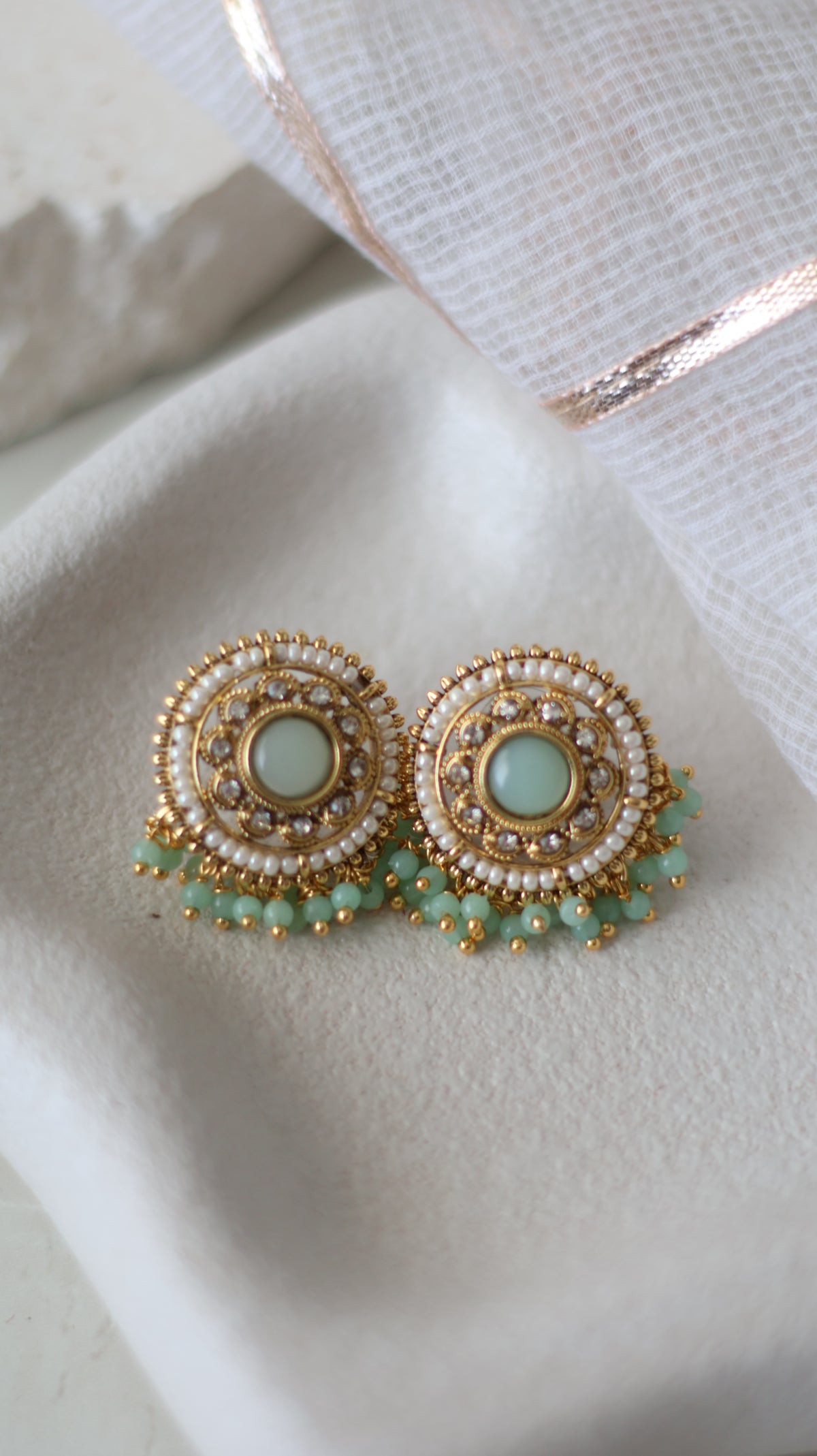 Alia studs - Mint