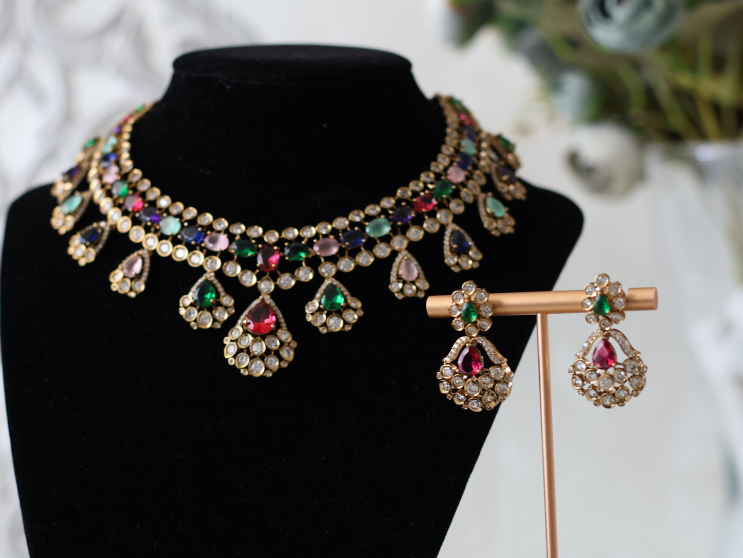 Alice necklace set - Multicolour