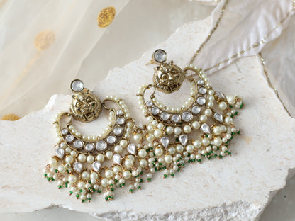 Arisha earrings - Green
