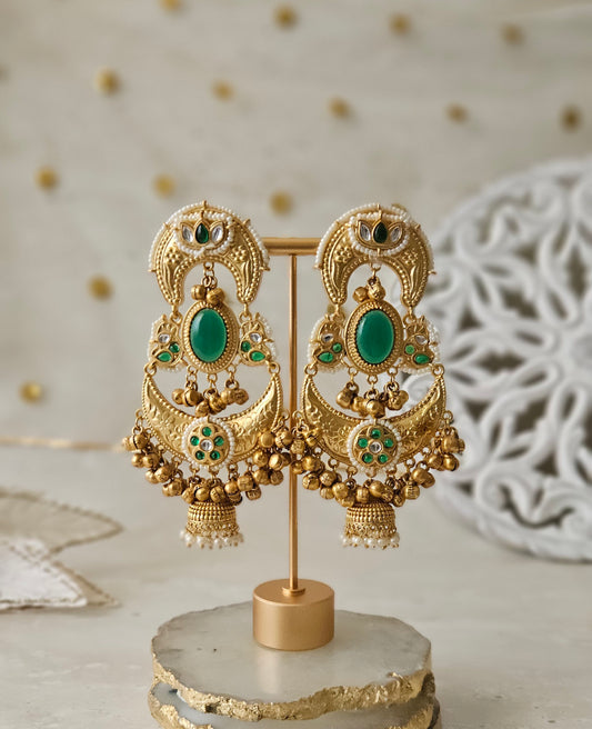 Tanya earrings - Green