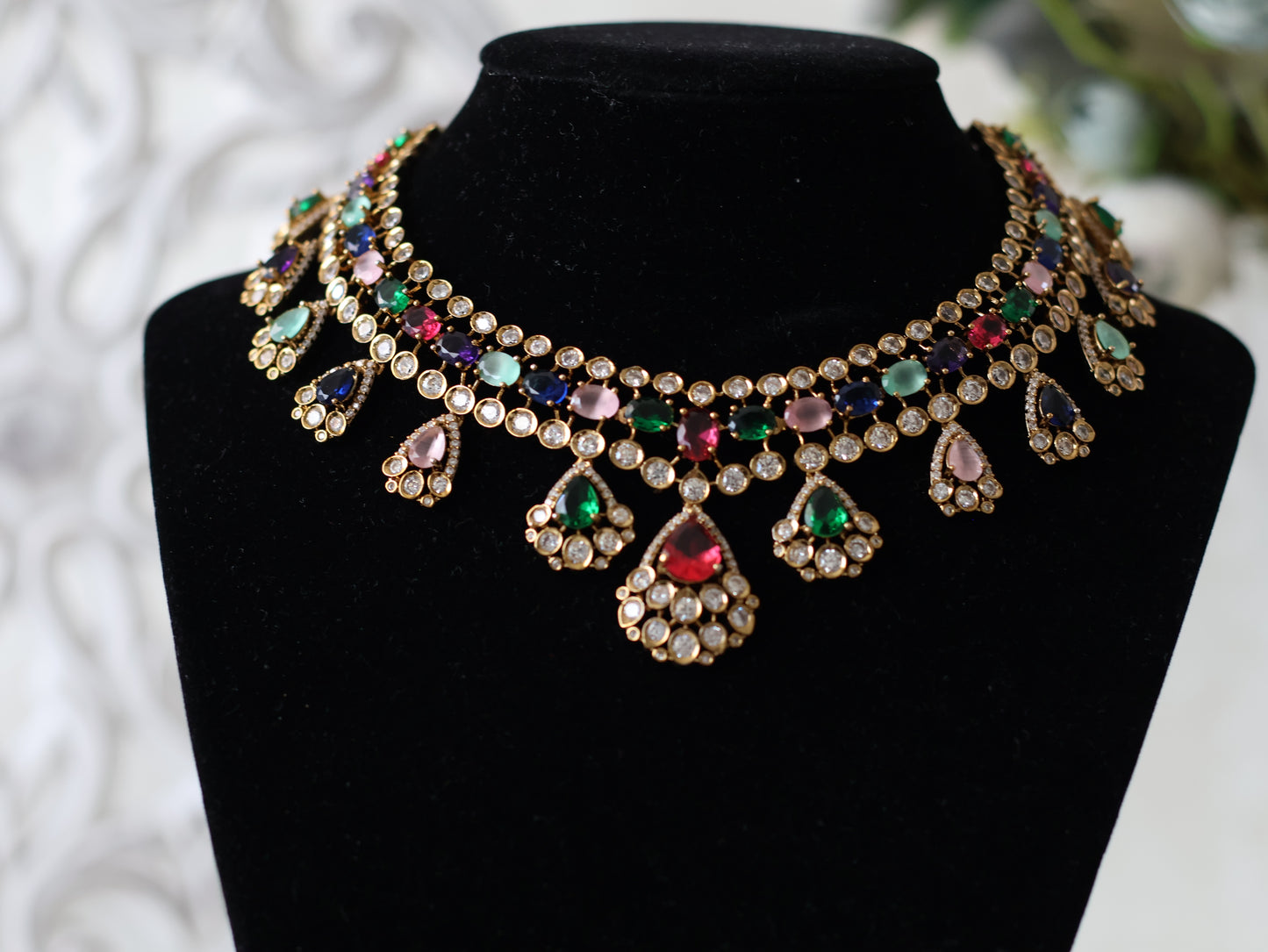 Alice necklace set - Multicolour