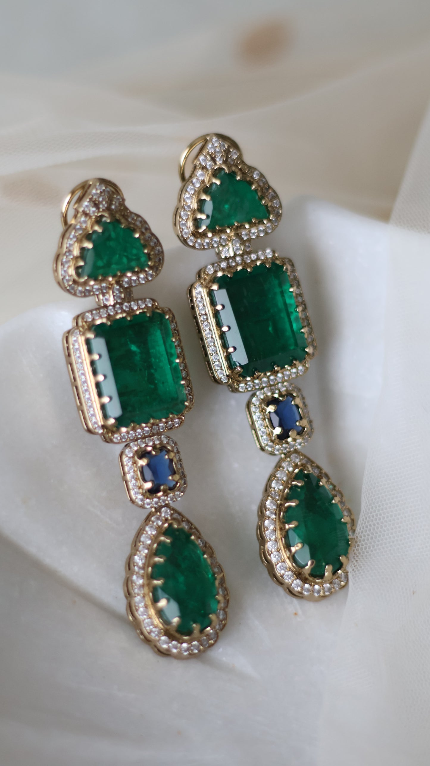 Samara earrings - Green