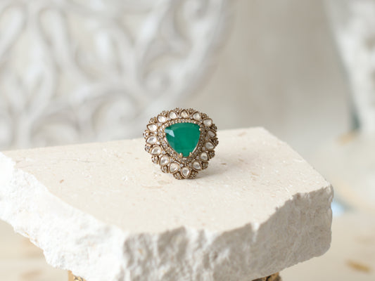 Nikki ring - Green