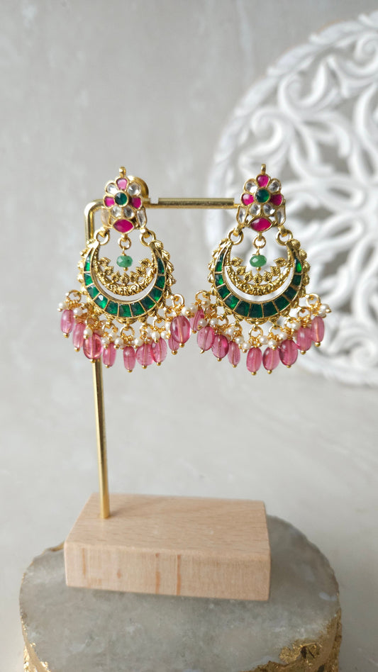 Helen earrings - Pink